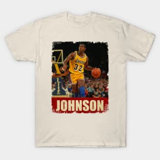 Magic Johnson - NEW RETRO STYLE T-Shirt